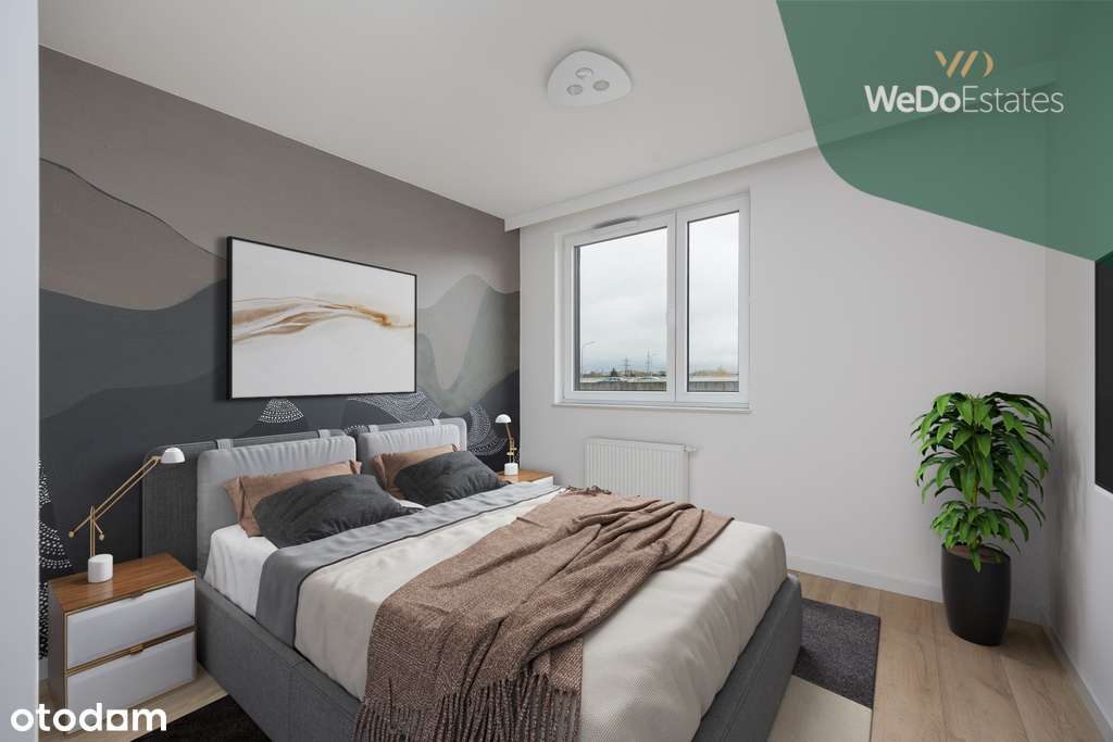 Dwupokojowe mieszkanie z balkonem - nowe!-9