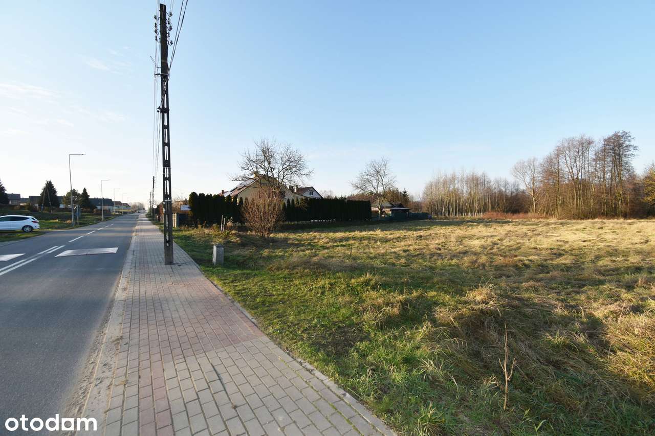 Działka z Warunkami Zabudowy (WZ) przy drodze asfaltowej / ul. Polna-9