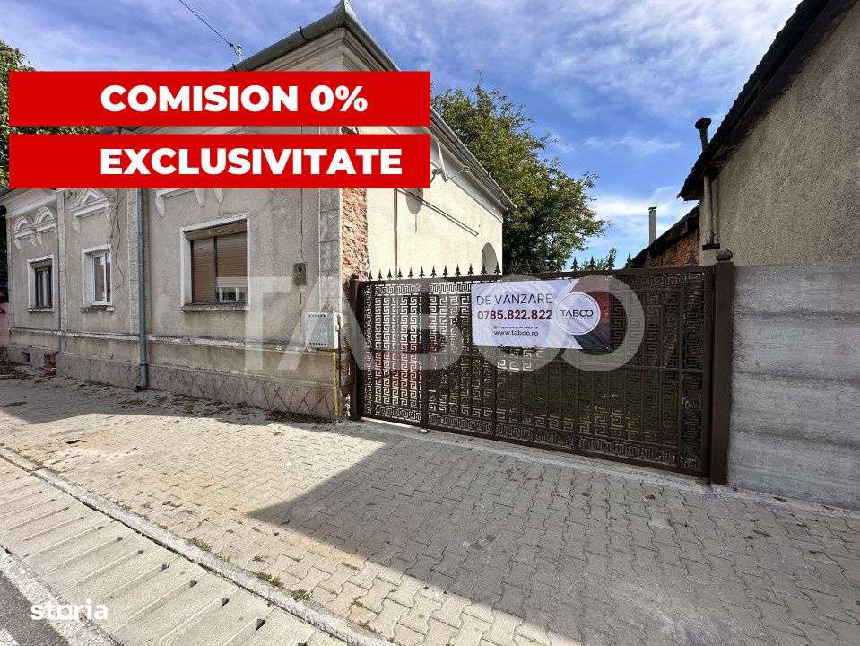 Casa cu potential de investitie in centrul satului 1540 mp teren - Imagine principală: 1/15