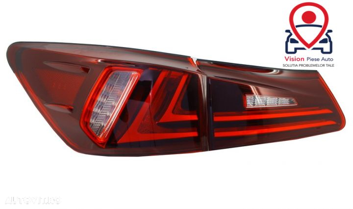 Stopuri LED Light Bar Facelift New XE30 Design Rosu Clar Tuning Lexus - 3