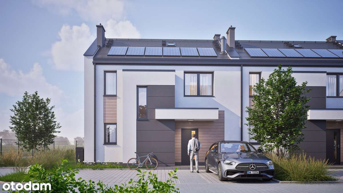 Kompaktowy dom na granicy Wrocławia, 3 sypialnie, taras, ogród - Pełny obrazek: 5/20