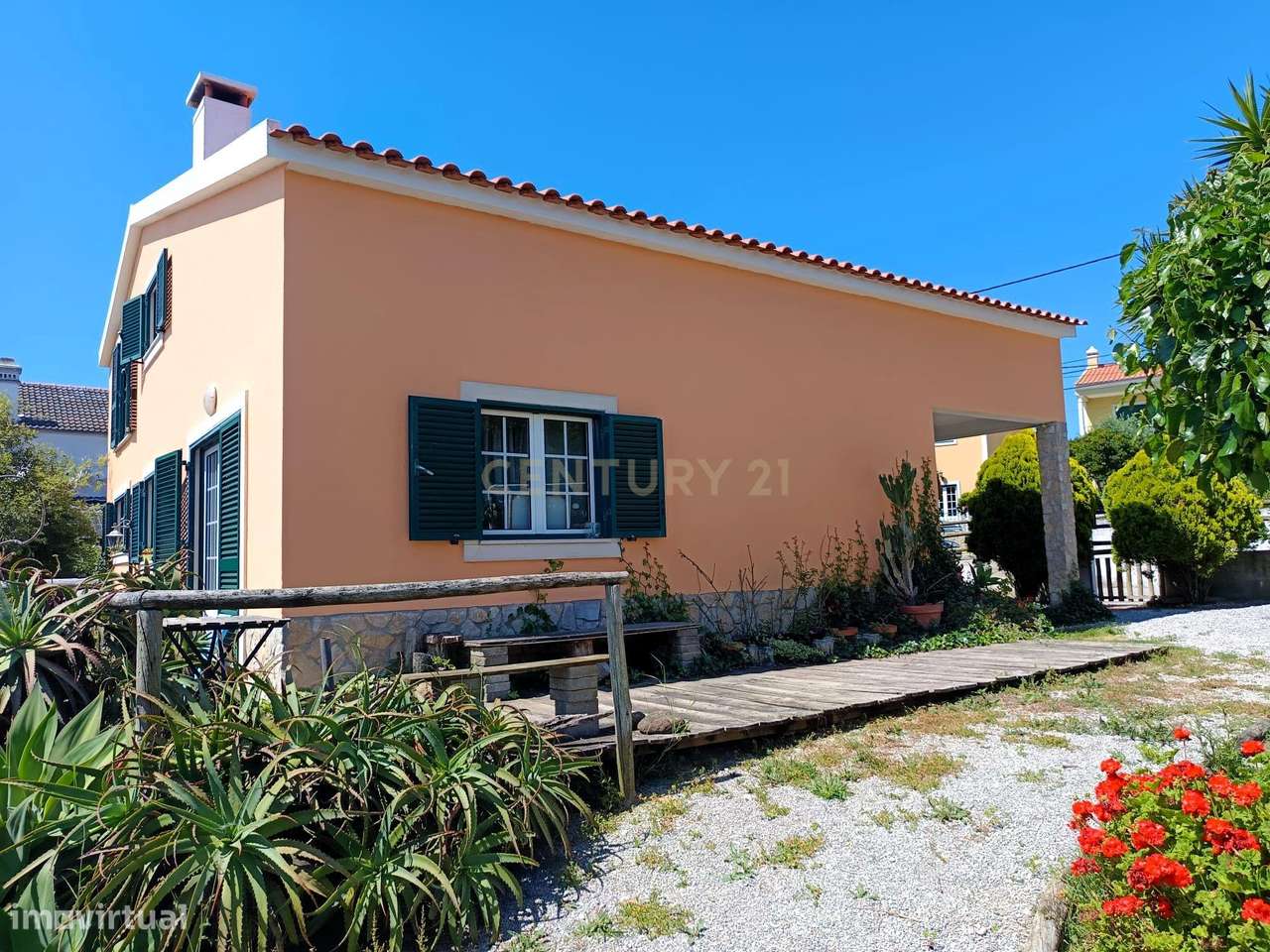 Moradia T4  isolada com jardim vista campo e mar  -  Santa Bárbara, Lo - Grande imagem: 4/45