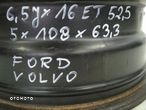 FELGA FORD MONDEO C-MAX FOCUS VOLVO ET52,5 16 - 5