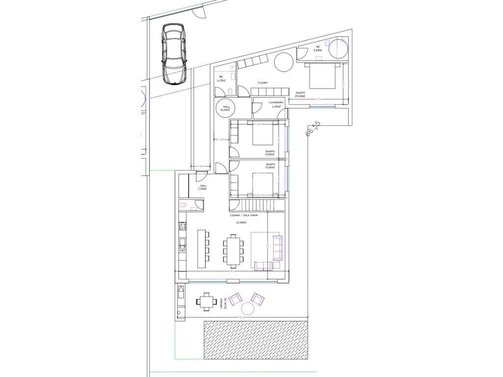 Moradia T3 Térrea com vistas Mar e piscina para venda em Castelo do...-28