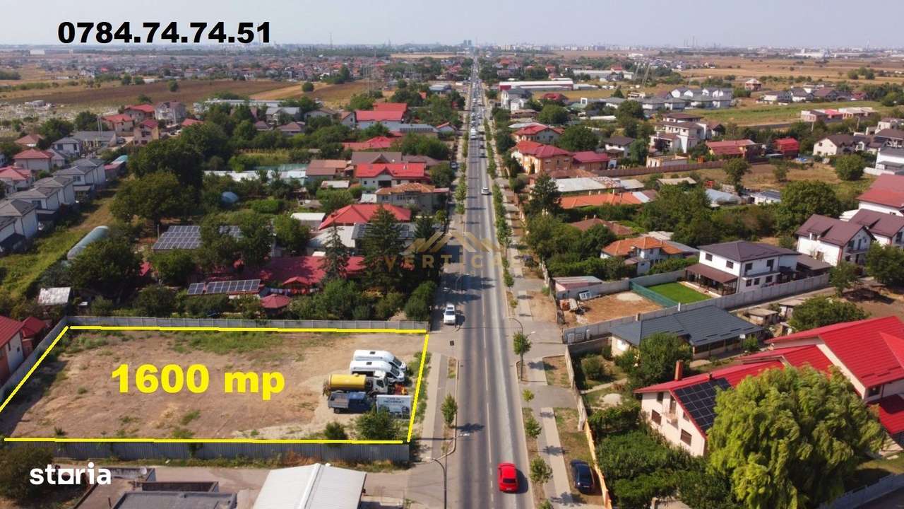Teren comercial | 1600mp| comuna Berceni - Imagine principală: 1/5