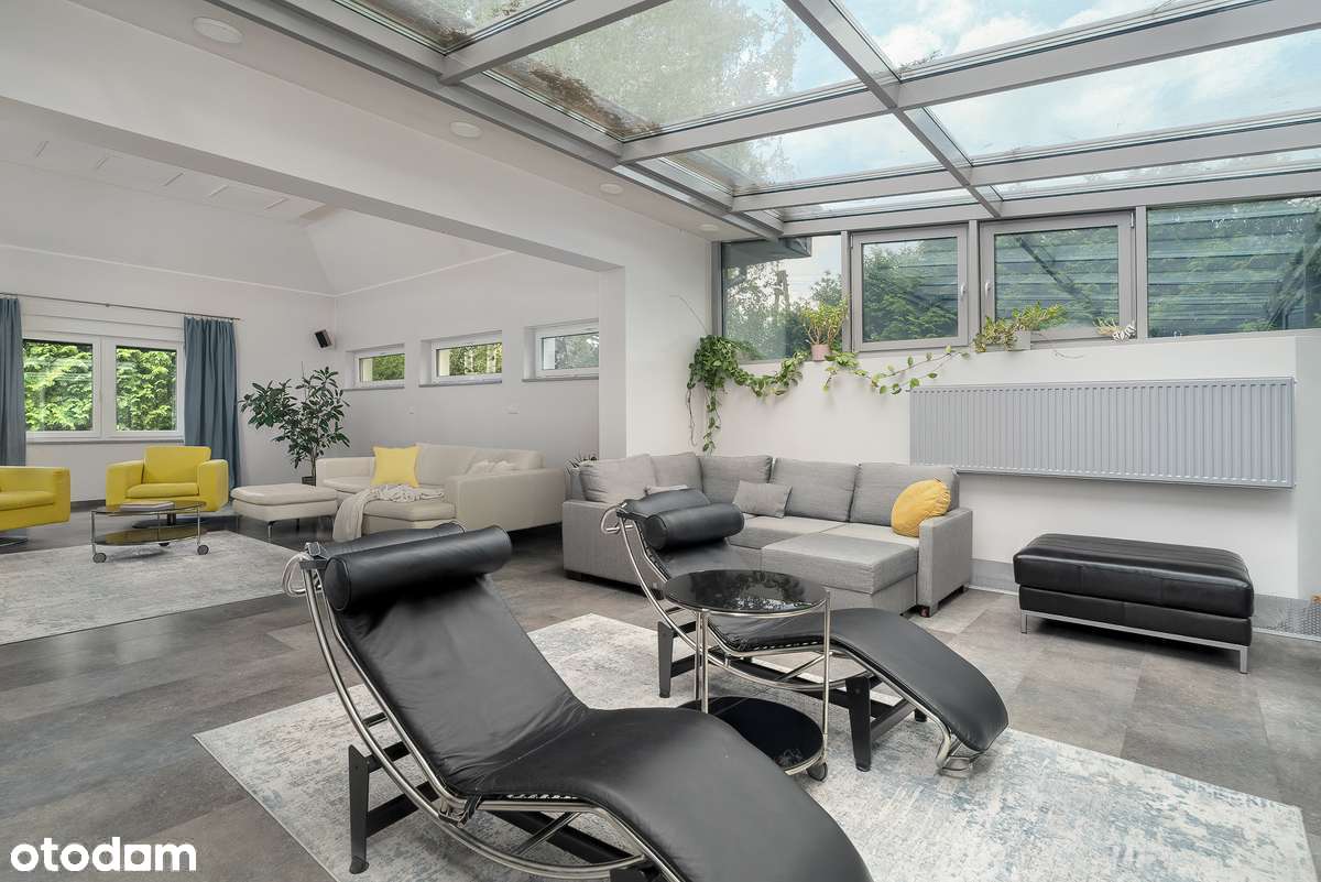 Nowoczesny dom wolnostojący z ogrodem zimowym, 10 pokoi, Poznań-2