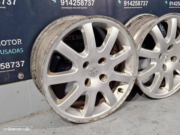 Jantes usadas PEUGEOT 206 HDI 16 4X108 ORIGINAIS - 5