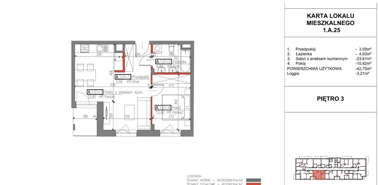 2-pokojowe mieszkanie z loggią w centrum Piaseczna-4