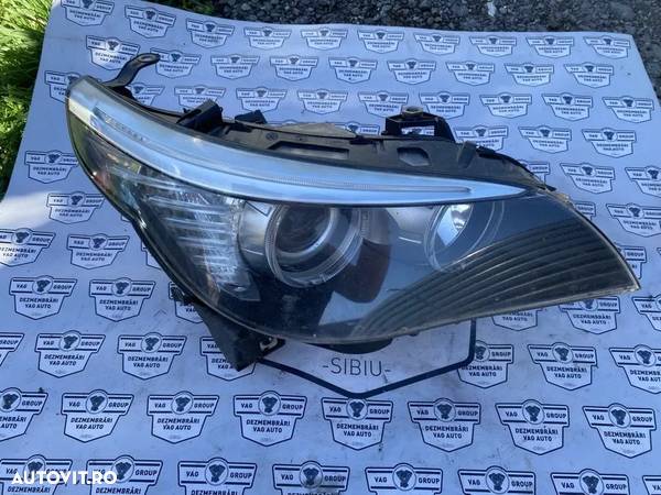 Far dreapta Bi Xenon Bmw Seria 5 E60 e61 facelift din 2007 2008 2009 2010 - 1