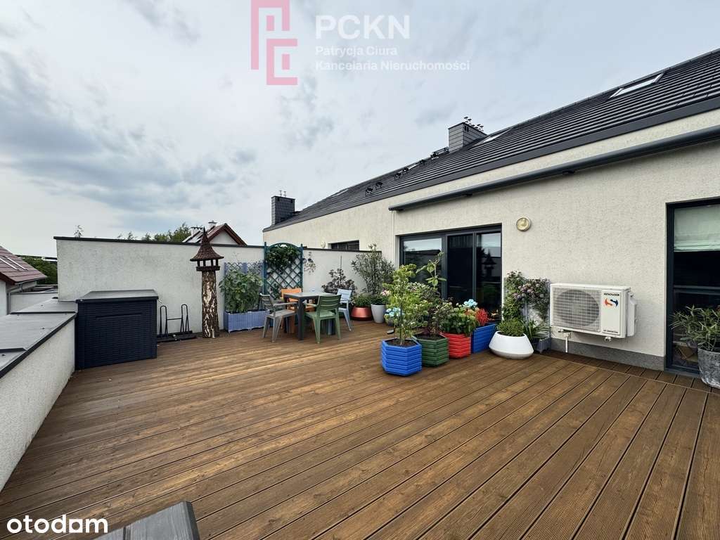 Apartament dwupoziomowy/4 pok/2 mp/duży taras!-15