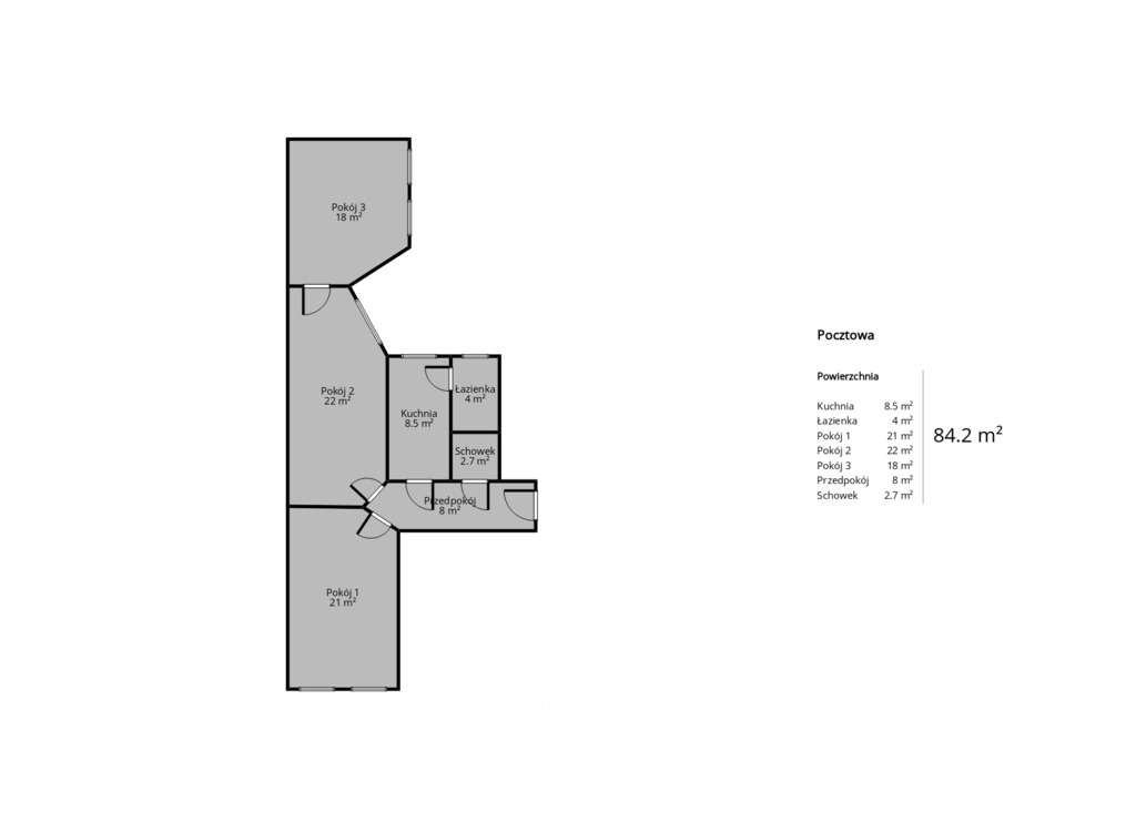 3 pok | Śródmieście | duży potencjał inwestycyjny-14