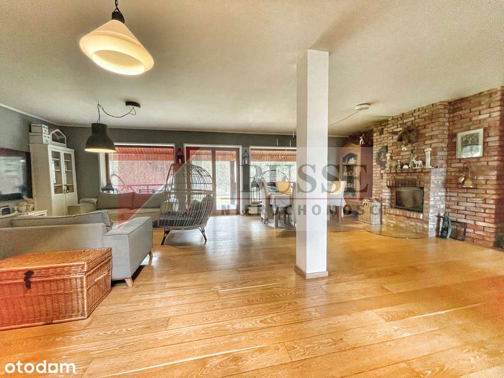 STYLOWY DOM! - Piękny!!! Duża działka! Przy lesie!-6