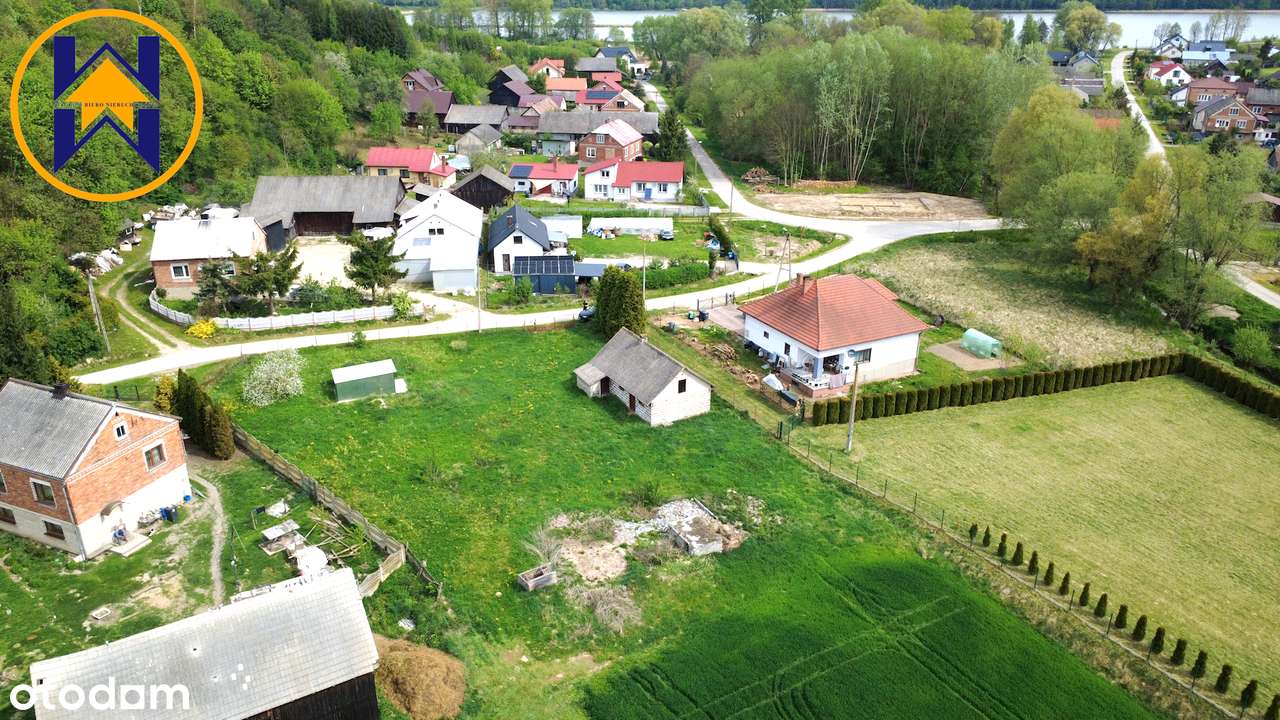 Działka budowlana, 34ar z pozwoleniem na budowę domu jednorodzinnego-6
