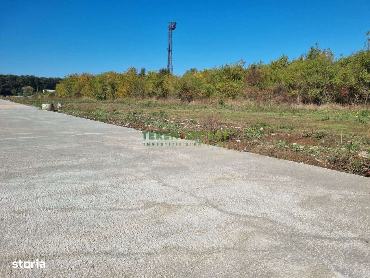 Teren intravilan 550 mp – Săftica, acces direct din DN1-7