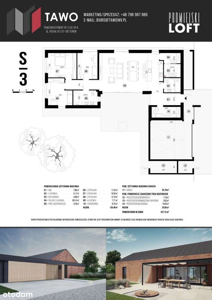 Stylowy dom S3 - Loft w Biskupicach-10