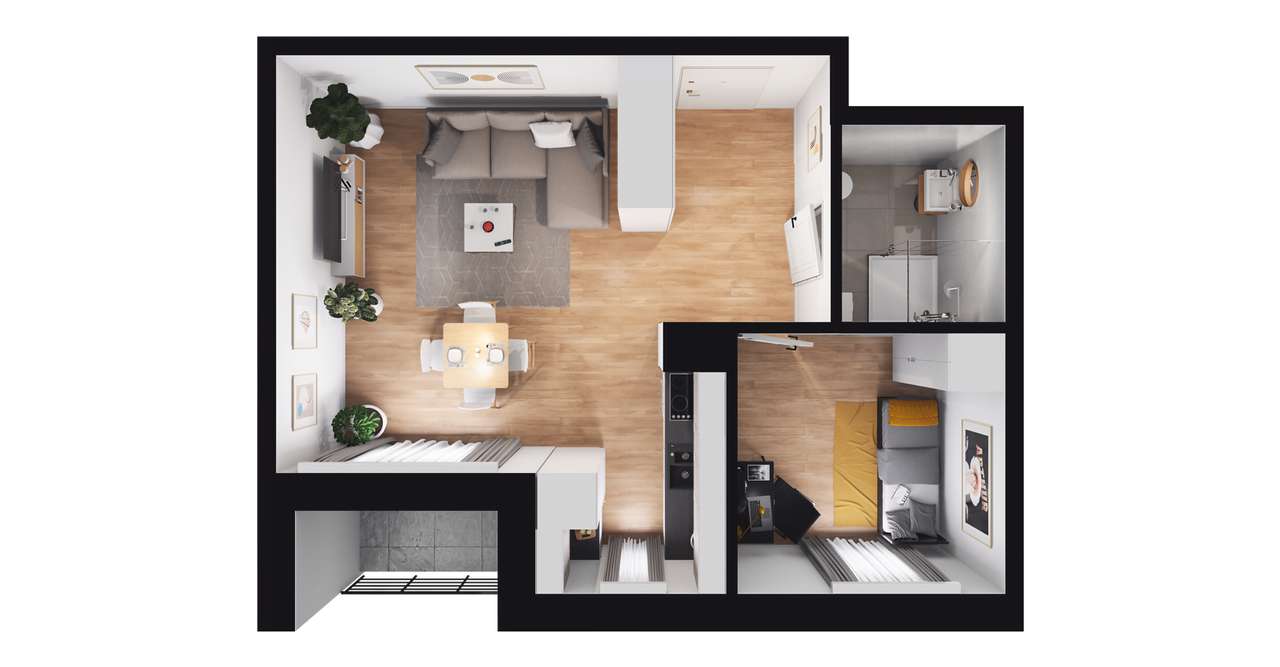 Nowa 32 | mieszkanie 2-pok. | 21 - Pełny obrazek: 3/9