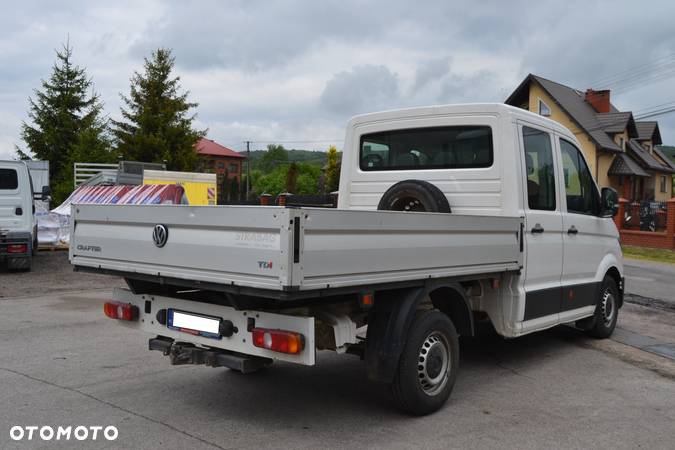 Volkswagen Crafter Doka Brygadówka 7 osób skrzynia ładunkowa HAK Salon PL Pierwszy właściciel - 3