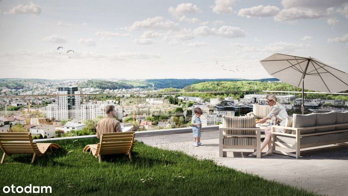 100 m2 prywatnego tarasu- wysoki standard budynku-1