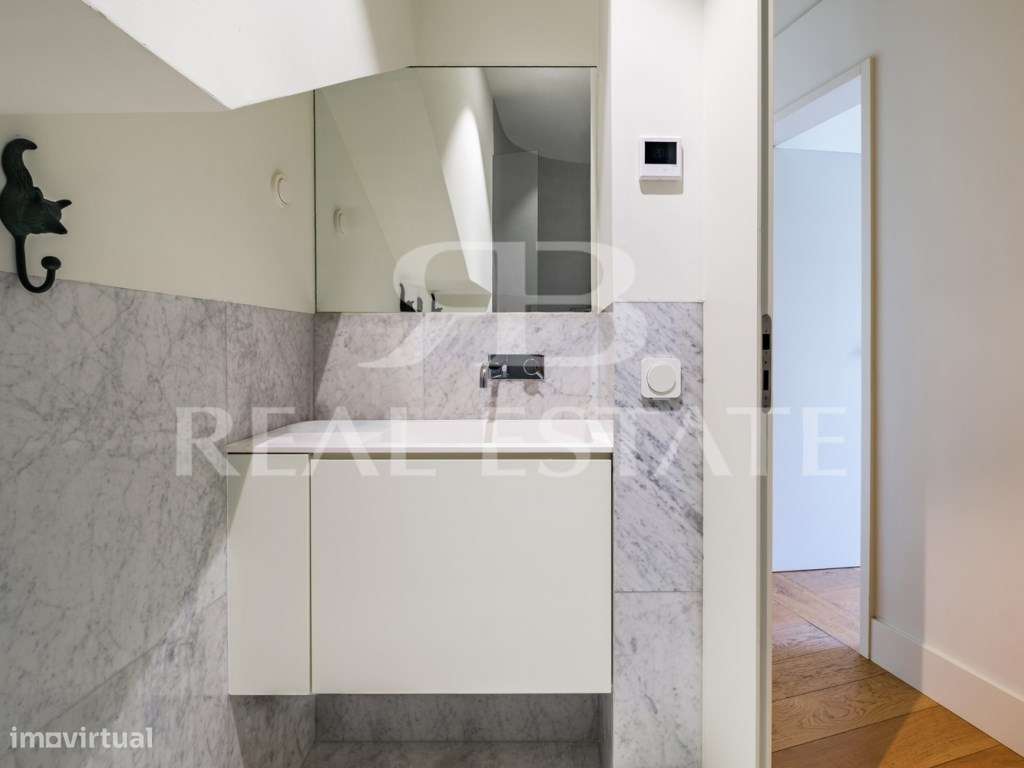 T3 duplex com VISTA + TERRAÇOS + PISCINA + GARAGEM em São Vicente -...-18