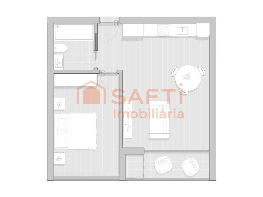 Apartamento T1 - Boa Terra, Vagueira - Grande imagem: 5/6