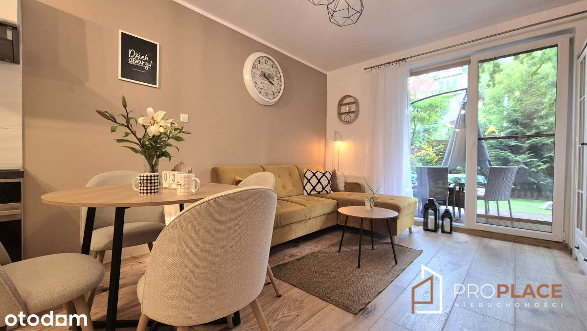 Klimatyczne 2 pokoje z ogródkiem - wyposażone-6