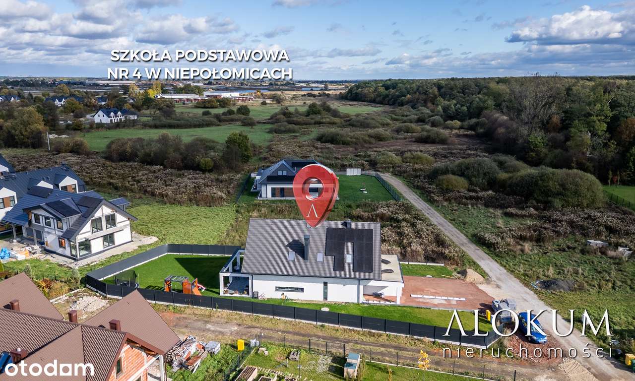 NOWY DOM 213m2 WYKOŃCZONY PREMIUM PRZY PUSZCZY W NIEPOŁOMICACH-17