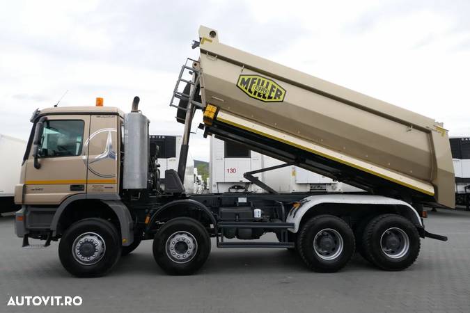 Mercedes-Benz ACTROS 4141 / 8X6 / BASCULANTE SPATE / MEILLER KIPPER HARDOX - 2