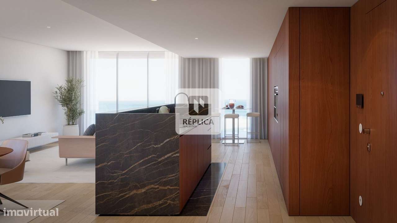 Apartamento novo T1, em frente ao mar, para venda, em Vila do Conde - Grande imagem: 3/16