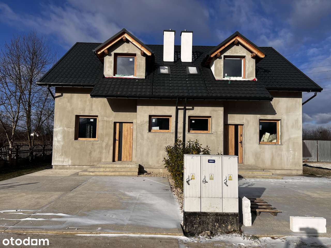 Dom w zabudowie bliźniaczej przy ul. Wojslawskiej - Pełny obrazek: 2/12