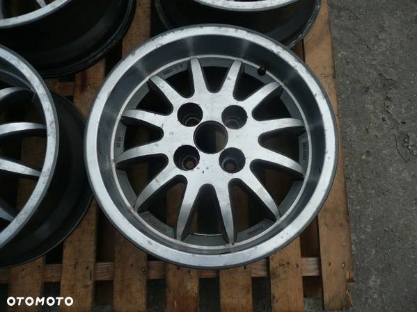 15” - Aluminiowe  RANT 6 cm - INTRA - 4x100  r15 cali - ALU Felgi  HONDA Jazz Civic Fit , TOYOTA Yaris Aygo , NISSAN Note , HYUNDAI i10 i20 , KIA Rio , VW Volkswagen Golf Polo , OPEL  Astra Corsa Kadett , RENAULT Clio Megane - Young Timer polerka - 8