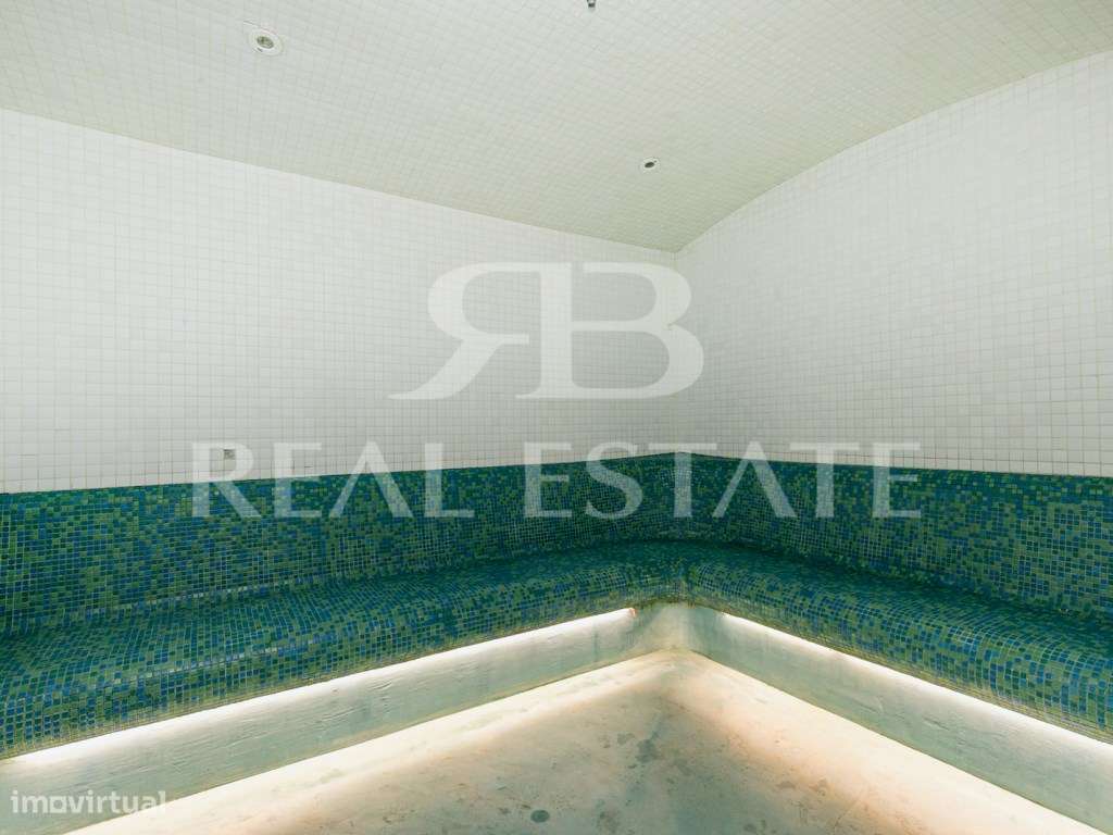 T2 no condominio SCALA Cascais | Jardim privado e jardim do condomí...-36