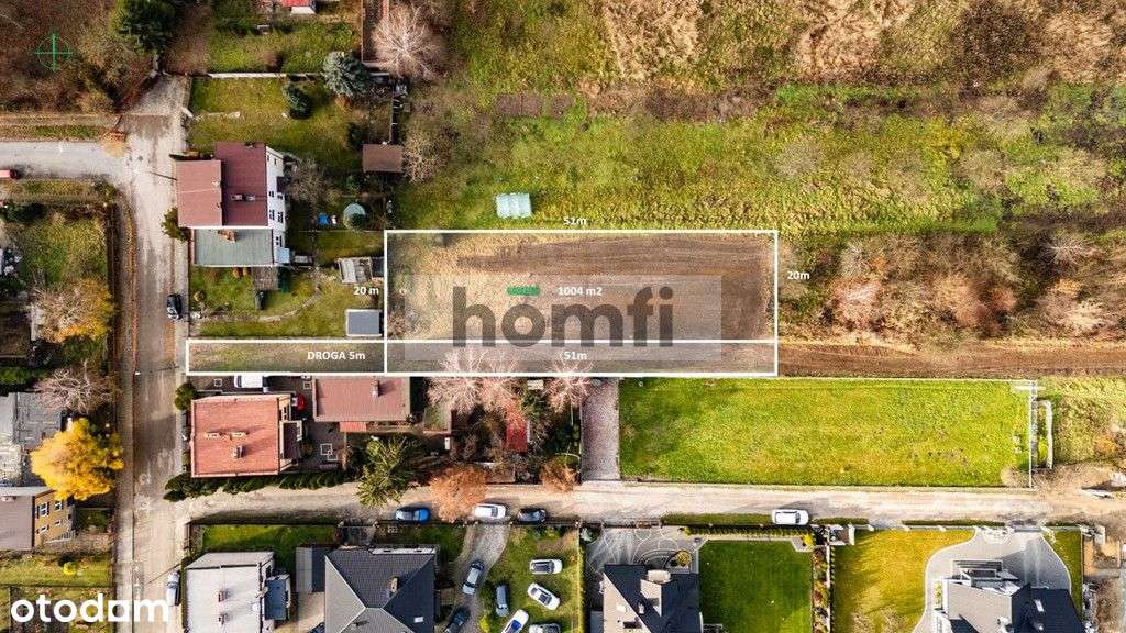 Działka na Wacynie z projektem domu - Pełny obrazek: 2/8