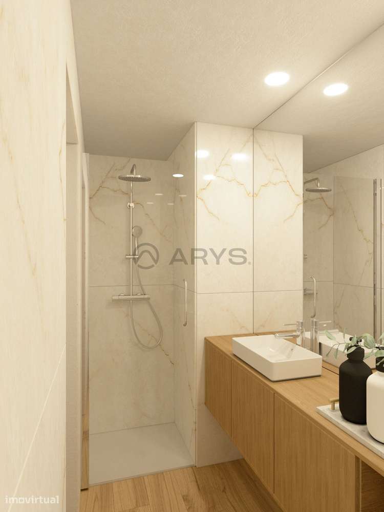 Apartamento T0 Remodelado com Terraço no Centro de Braga-19