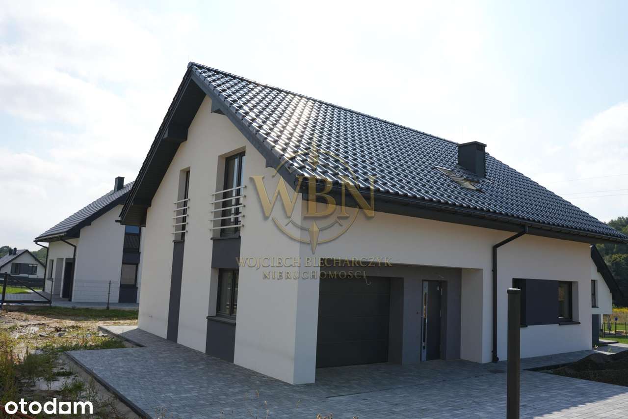 Dom z 8 arową Dzałką, Garażem, Dużym Salonem! - Pełny obrazek: 5/7