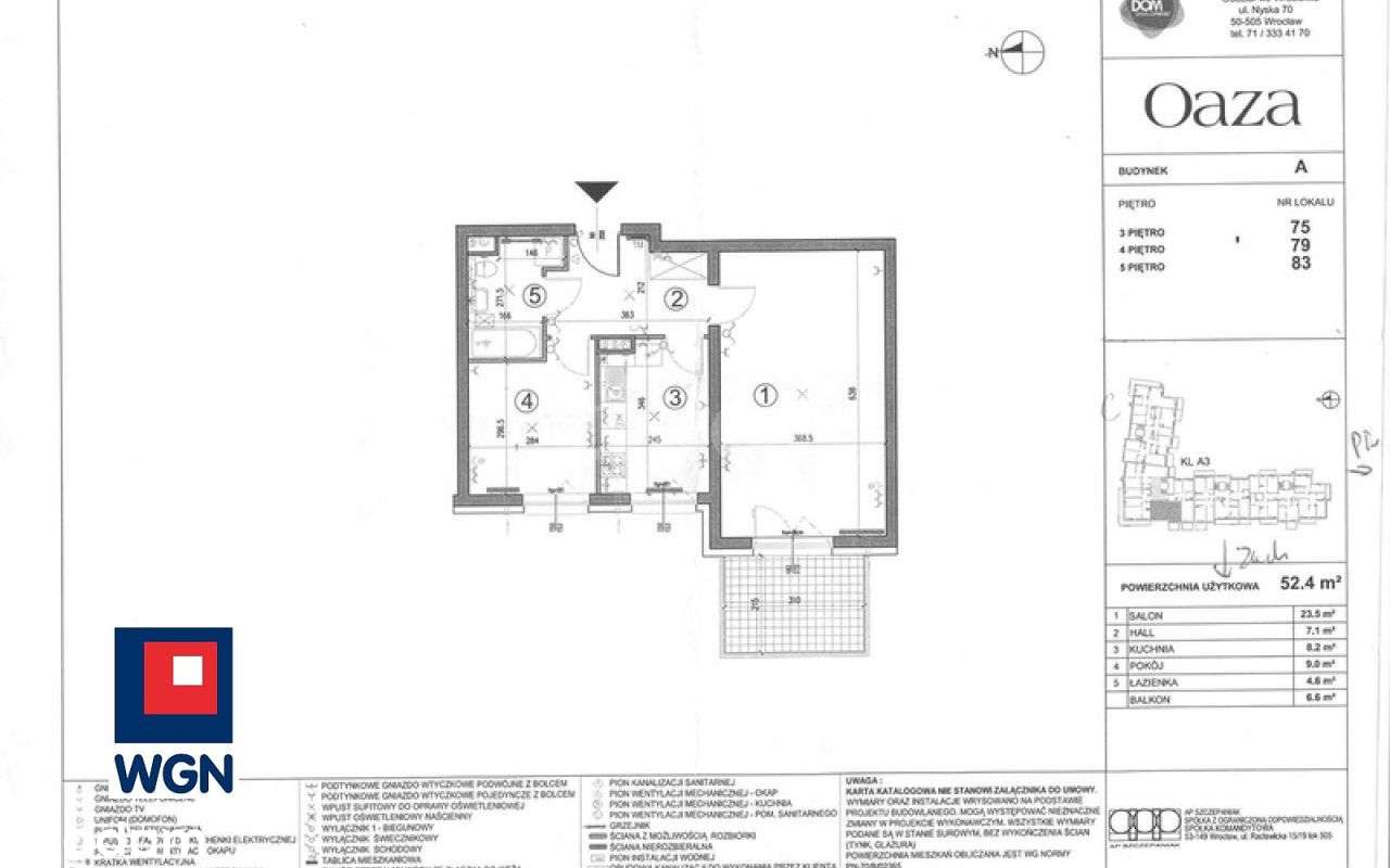 Wrocław-Tarnogaj 2-pokojowe mieszkanie z balkonem-12