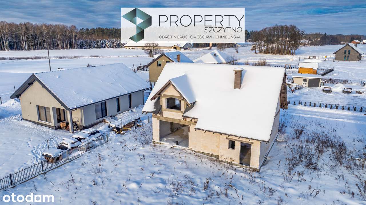 Dom w stanie surowym otwartym w Rudce gm.Szczytno-3