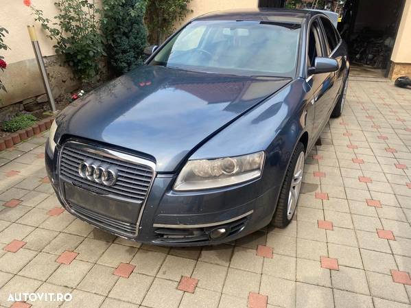 Dezmembrez audi a6 4f 2007 2.7 tdi motor  bpp , cutie JZE culoare LZ7R - 3