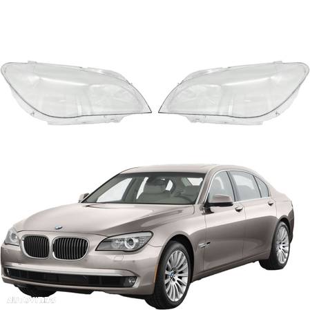 Pachet Sticla Sticle Far Stanga Dreapta BMW Seria 7 F01/F02 Sedan - 2