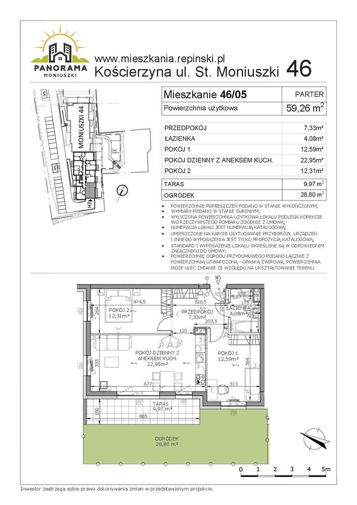 Doskonałe położenie inwestycji_ z ogródkiem - Pełny obrazek: 2/8