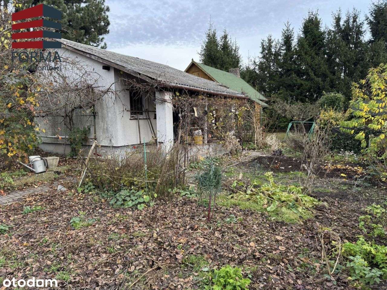 Atrakcyjna działka Rod Strzeszyn , domek murowany-19