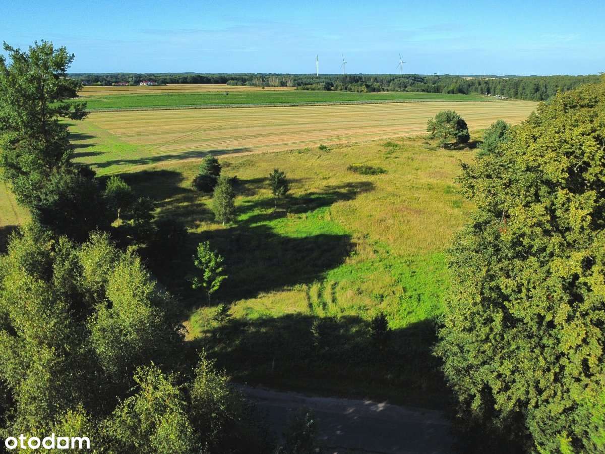 Działki budowlana pod lasem | WZ bezterminowe | Kołobrzeg 17km!-8