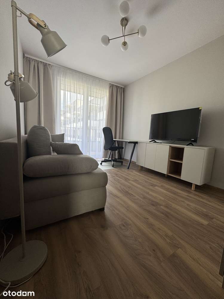 Nowe, piękne, umeblowane, 2-pokojowe mieszkanie przy stacji Metra