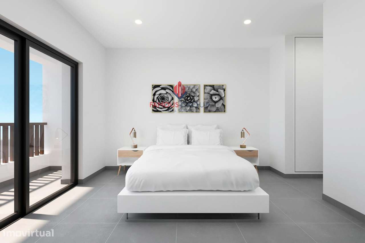 Apartamento T3 novo com estacionamento-10