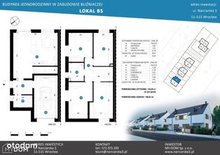 Dom w zabudowie bliźniaczej - 118m² (B5)