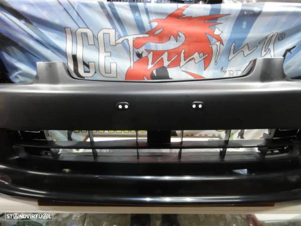 Para-choques sem frisos honda civic 96-98 EK9 look + Lip / spoiler frontal mugen style em plástico - 5