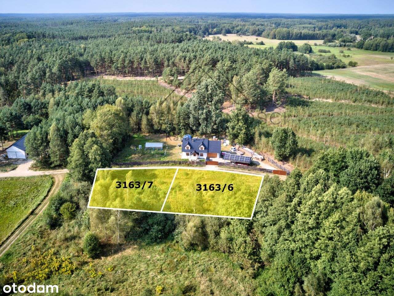 Działka budowlana przy jeziorze Długie w Trzciance-5