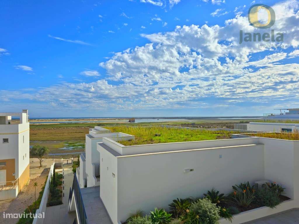 Sensacional T3 frente à RIA FORMOSA, com PISCINA, 3 lugares de Gara... - Grande imagem: 5/21