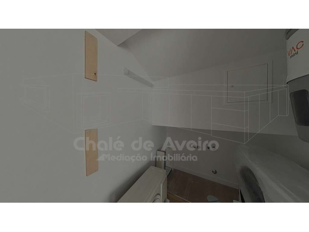 Apartamento T2 Duplex com garagem para 2 carros e terraço-20