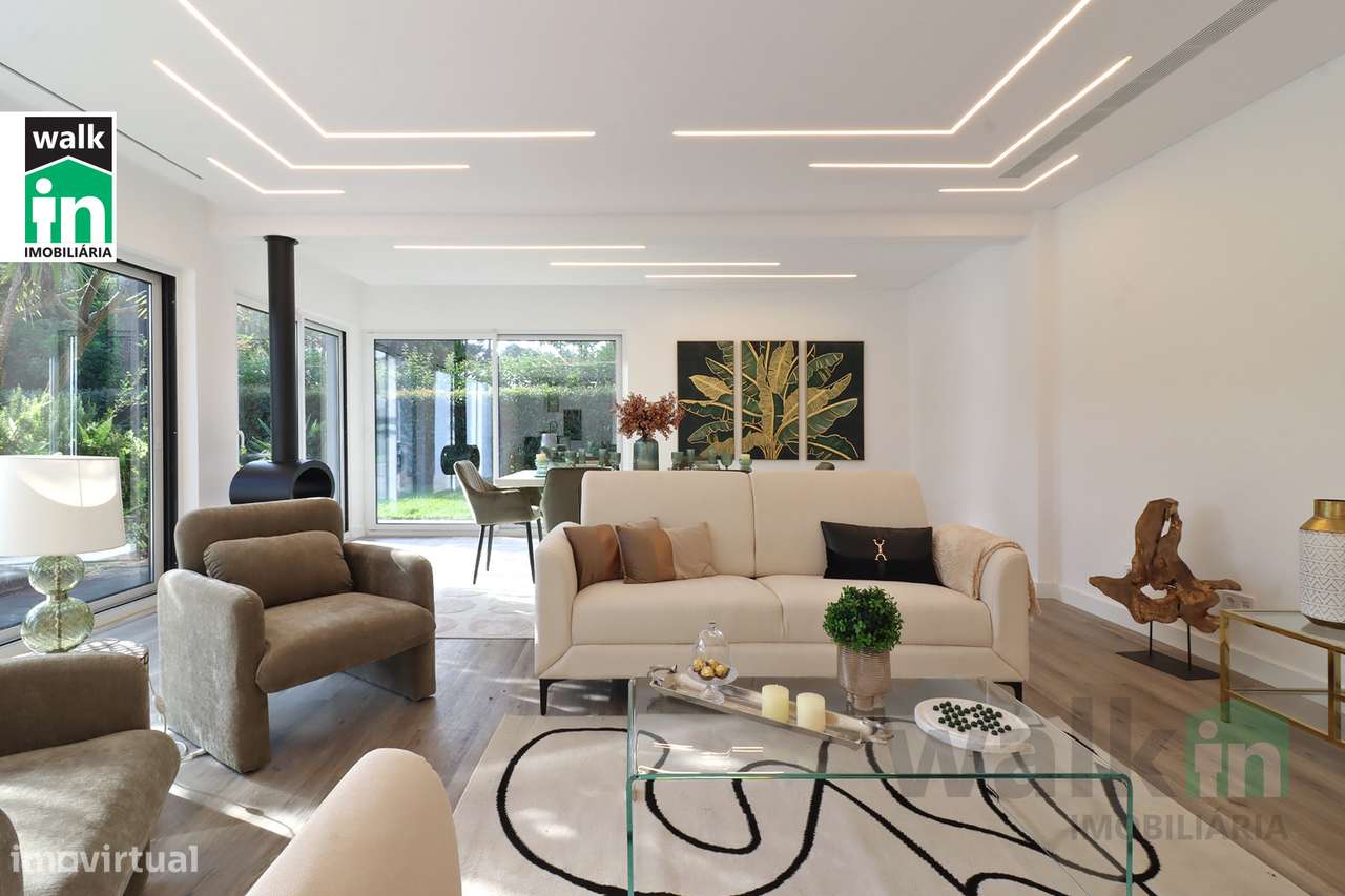 Moradia Térrea de Luxo V4 com Piscina na Herdade da Aroeira-9