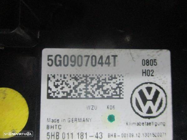 Comando Chaufagem Volkswagen Golf Vii (5G1, Bq1, Be1, Be2) - 6